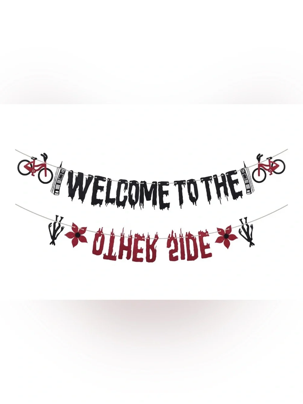 Stranger Things Halloween Birthday Decorations